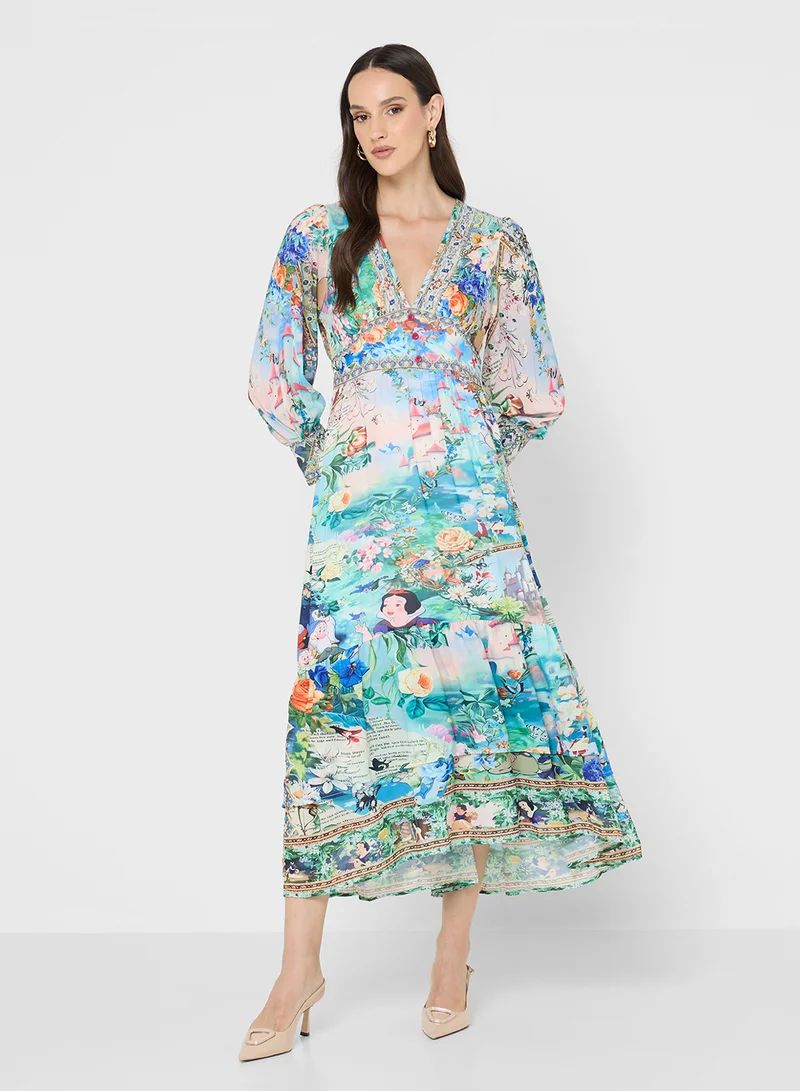 ELLA Floral Print Dress
