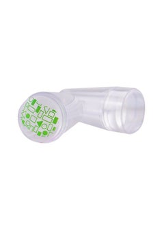 PUEEN Nail Art Clear Seethru Transparent Soft Stamper And Scraper Set Stamping Tools Bh000696  - Image 3