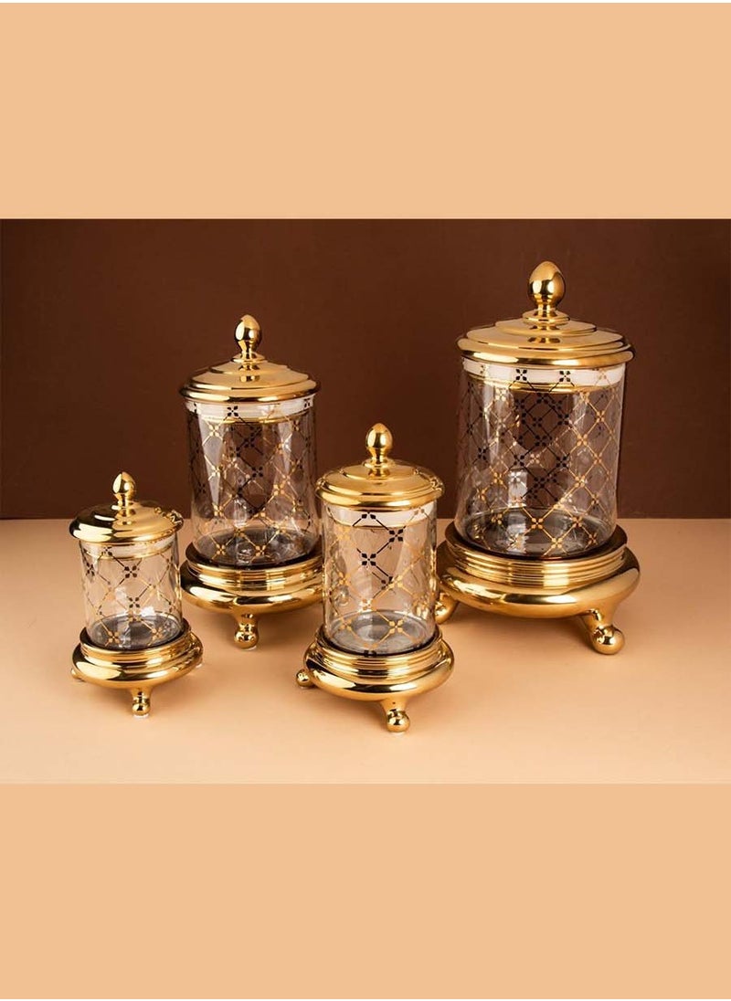 Generic - Spice and condiment storage container set with lids for safe use. - Image 1