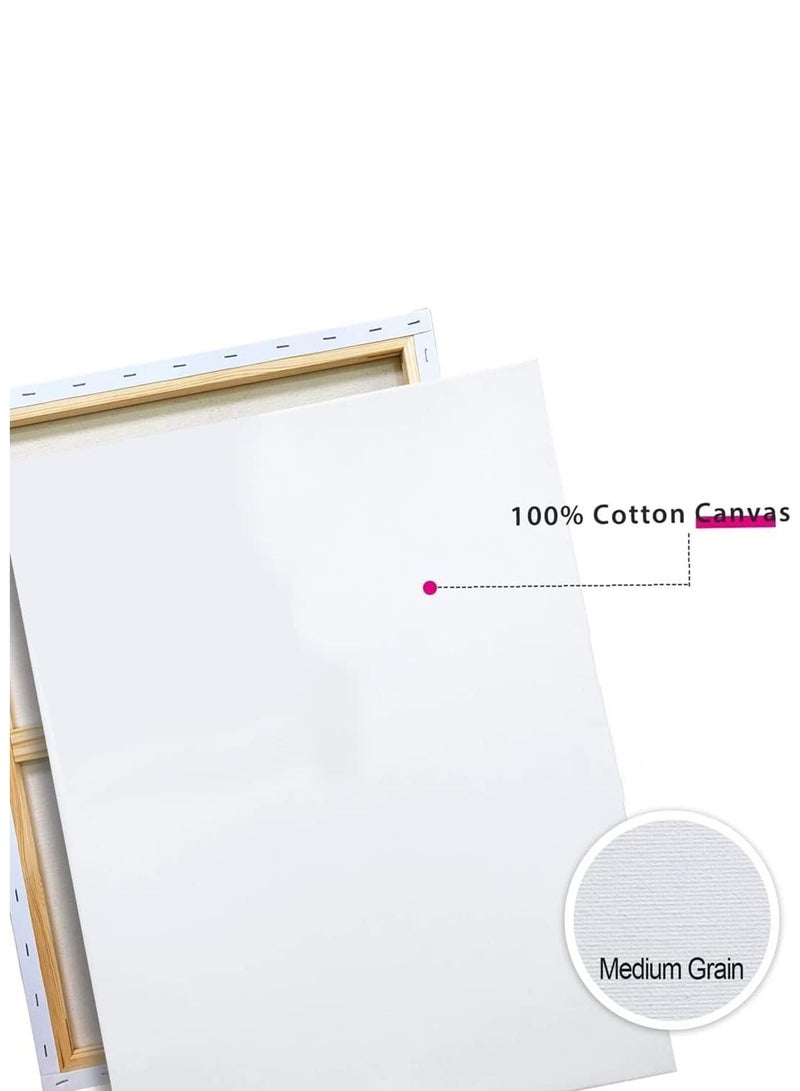 Mont Marte 30x40cm Size Stretched Cotton Canvas 280gsm Thickness - Image 4