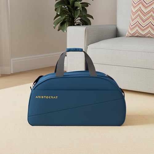 Aristocrat Polyester Rookie Duffle Bag(E) 62 Teal Blue, 30 Cm - Image 2