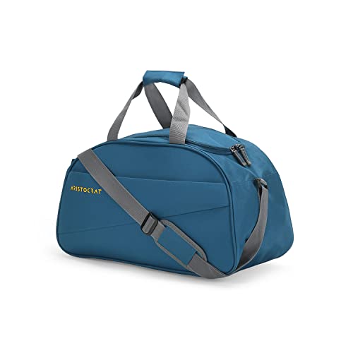 Aristocrat Polyester Rookie Duffle Bag(E) 62 Teal Blue, 30 Cm - Image 4