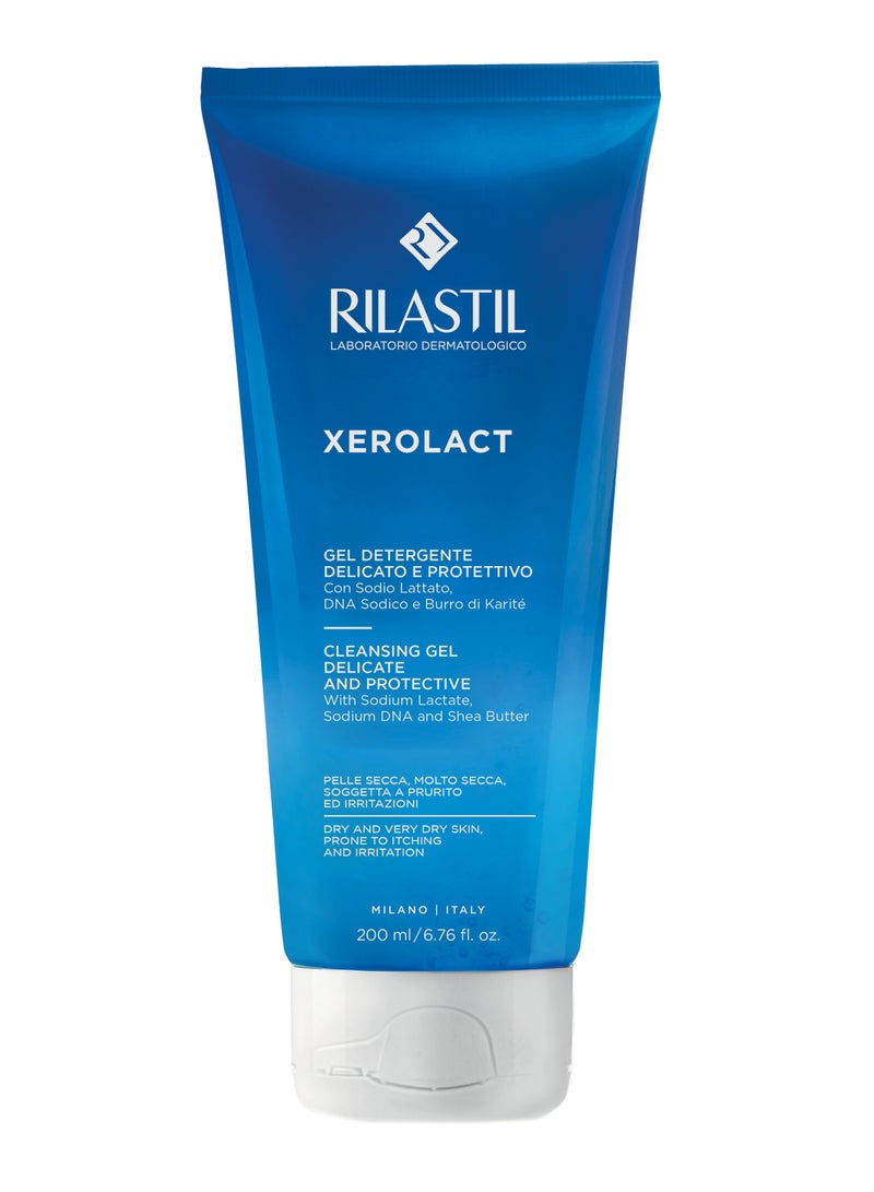 Rilastil Xerolact Cleansing Gel 200Ml - Image 1