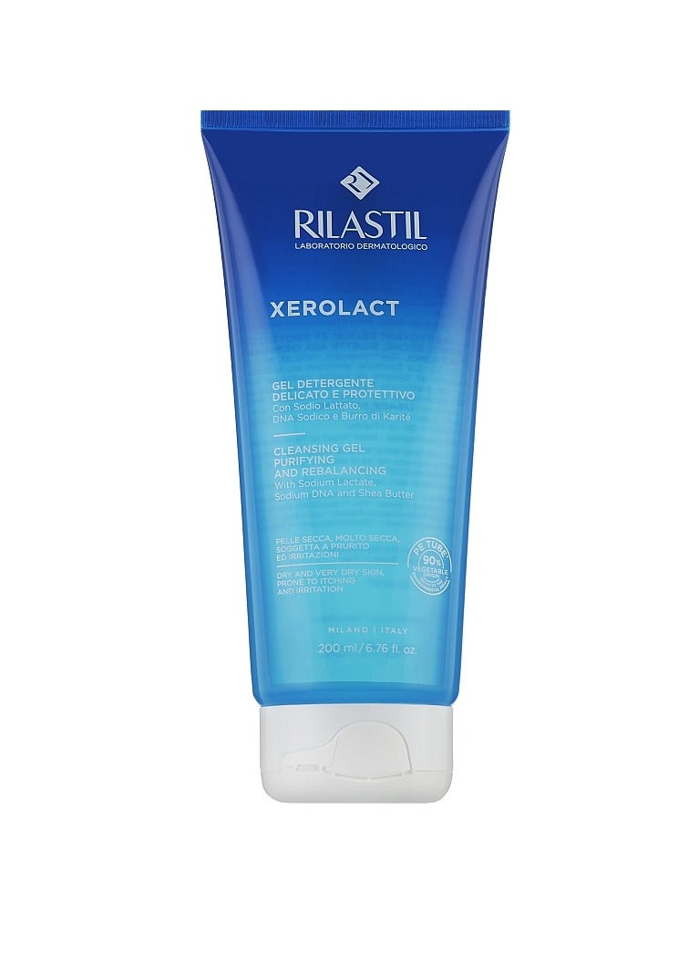 Rilastil Xerolact Cleansing Gel 200Ml - Image 4