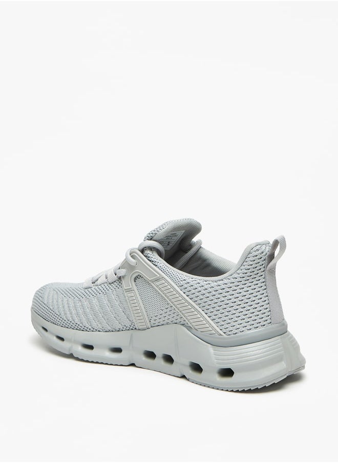 Dash Women Textured Lace-Up Sports Shoes  - Image 2