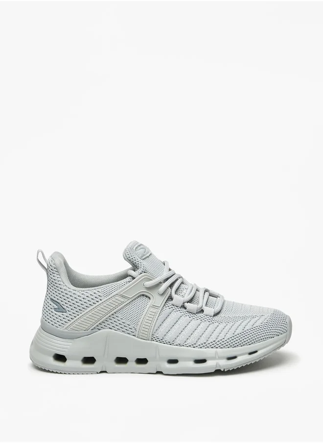 داش Women Textured Lace-Up Sports Shoes