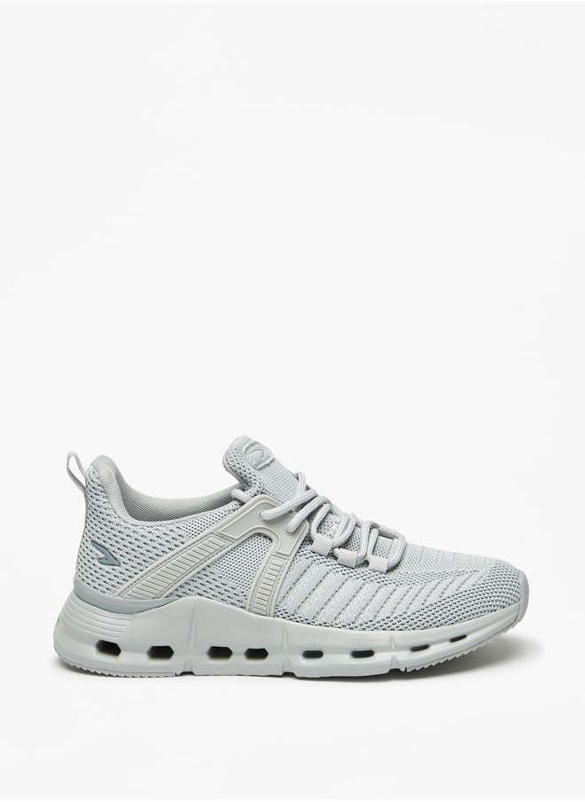 Dash Women Textured Lace-Up Sports Shoes  - Image 3