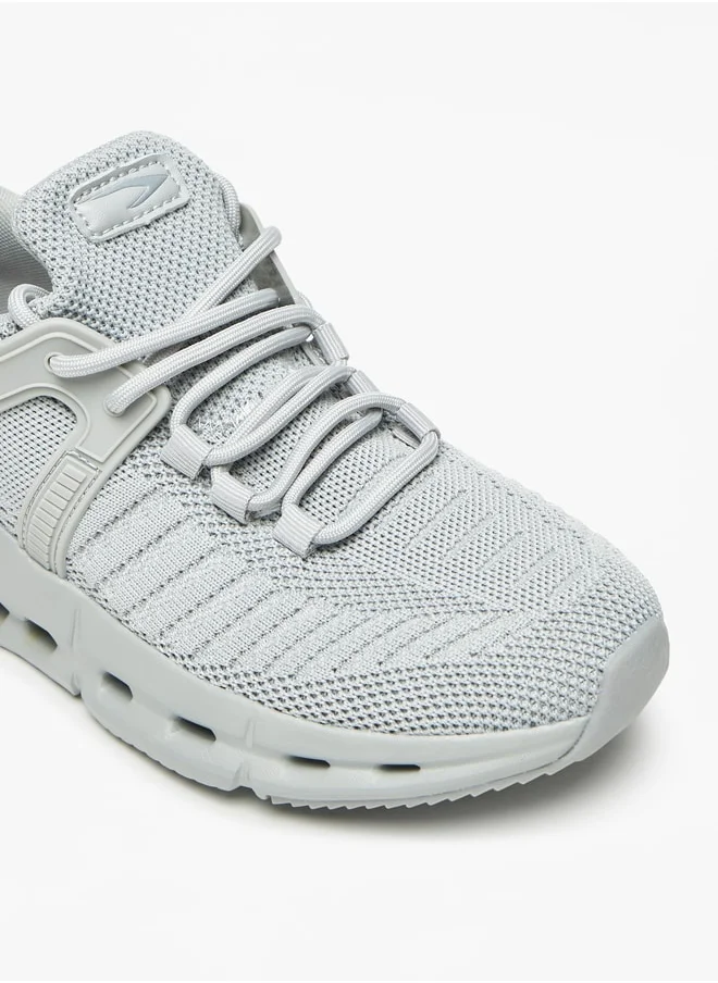 داش Women Textured Lace-Up Sports Shoes