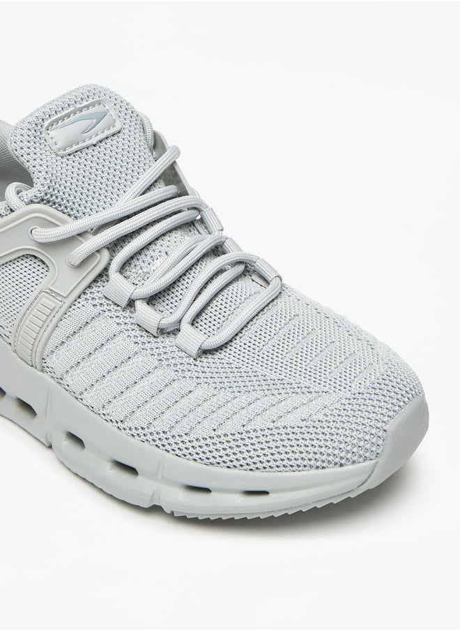 Dash Women Textured Lace-Up Sports Shoes  - Image 4
