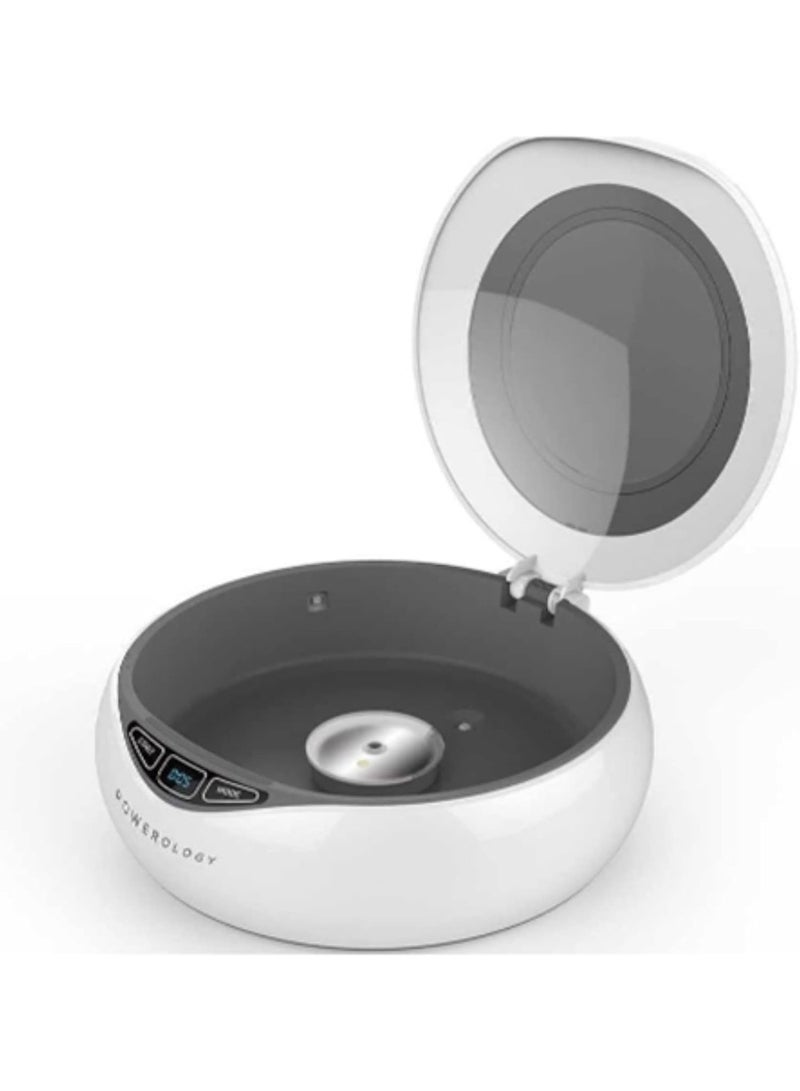 Powerology Universal UV Sanitiser Box with Wireless Charging 15W  White - Image 2