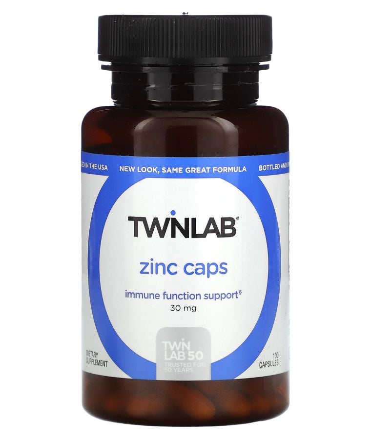 Twinlab Zinc Caps 30 mg 100 Capsules