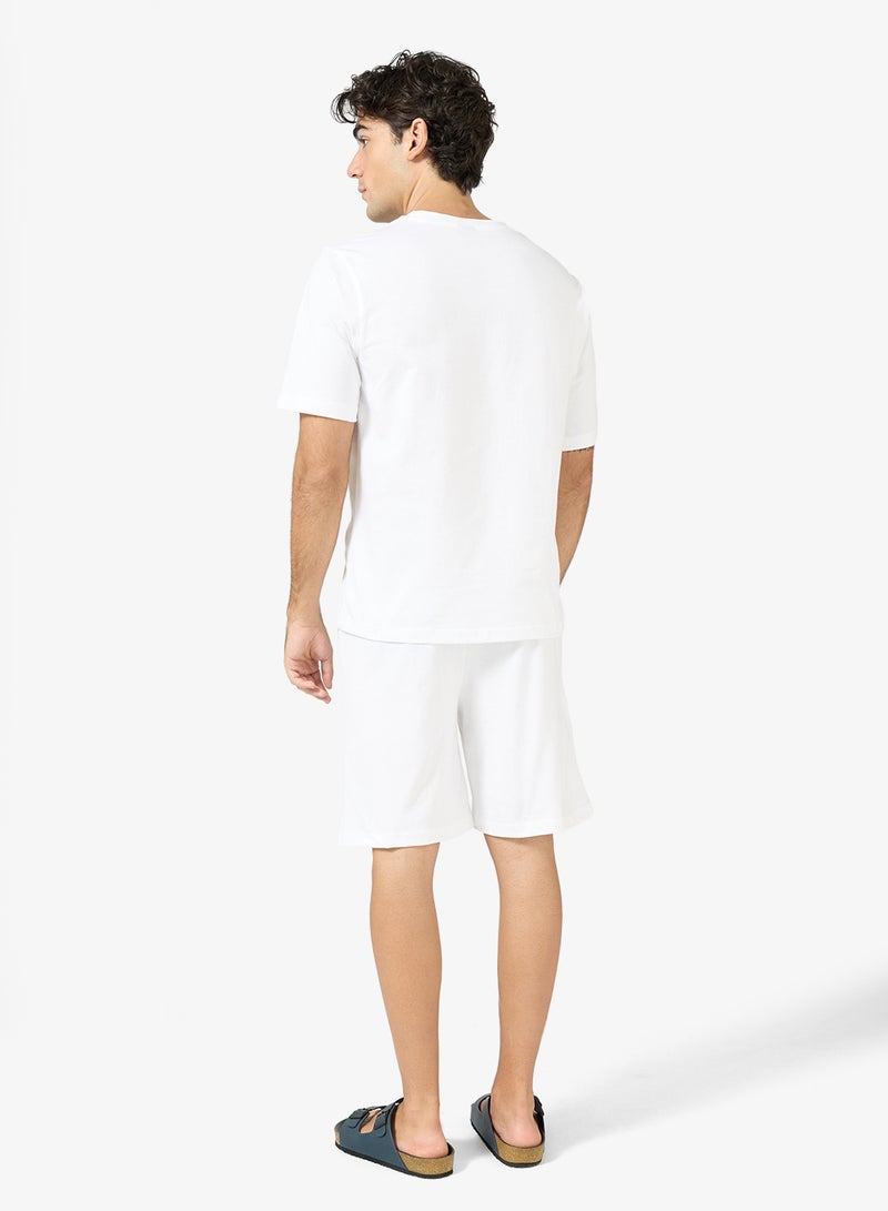 سفنتي فايف بيسيكس طقم تي شيرت وشورت - Image 2