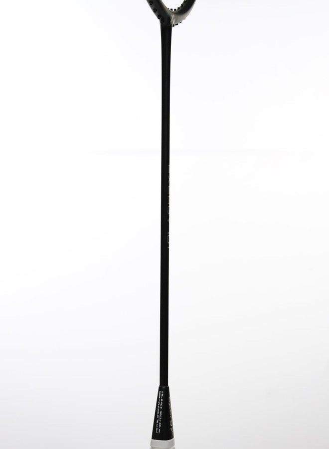 Exergy 101 Strung Badminton Racket for Beginners and Intermediate Players - 82g, 28 lbs Tension, Pre-Strung with Full Cover, Black, Graphite - Image 5