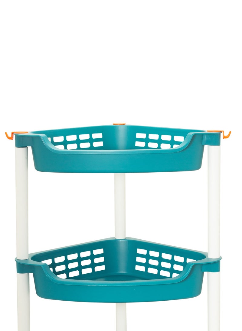 Homeway 3-Layer Moveable Corner Organizer – Space-Saving and Perfect for Organizing Your Home - Image 4