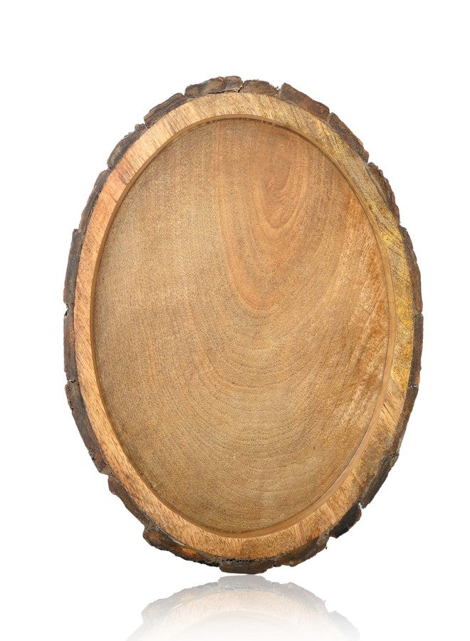 Natriel Handmade Wooden Tray | Serving Tray | Decorative Serveware for Home | (Design-2) - Image 2