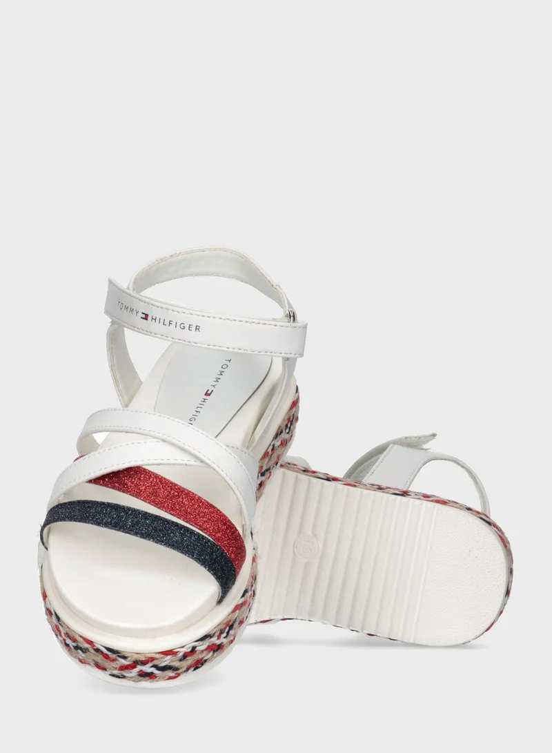 TOMMY HILFIGER Kids Velcro Sandal
