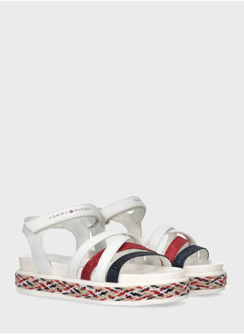 TOMMY HILFIGER Kids Velcro Sandal