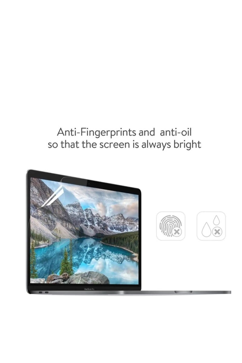 1Pack Anti Glare Screen Protector Compatible with MacBook Air 15 Inch (M2/M3/M4 A2941/A3114/A3241), Matte Anti Glare Film Anti Scratch for Mac Air 15.3'' (2023-2025) - Image 2