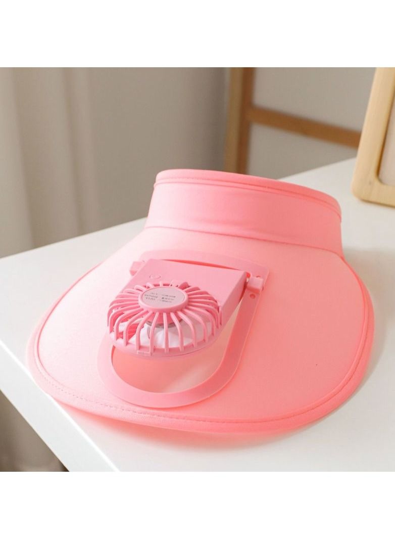 DubaiGallery Outdoor Fan Cooling Peaked Cap Usb Breathable Shade Sunscreen Women Men Hat Beach Visor Hat Required Security Summer Sports Cap - Image 2