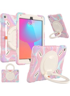 Triple Shockproof Case for iPad 5th Gen/6th Gen 9.7-inch 2017 2018 and iPad Air 2 Gen, Heavy Duty Kids Boys Girls Sleeve with Pencil Holder/Grip Stand/Shoulder Strap
