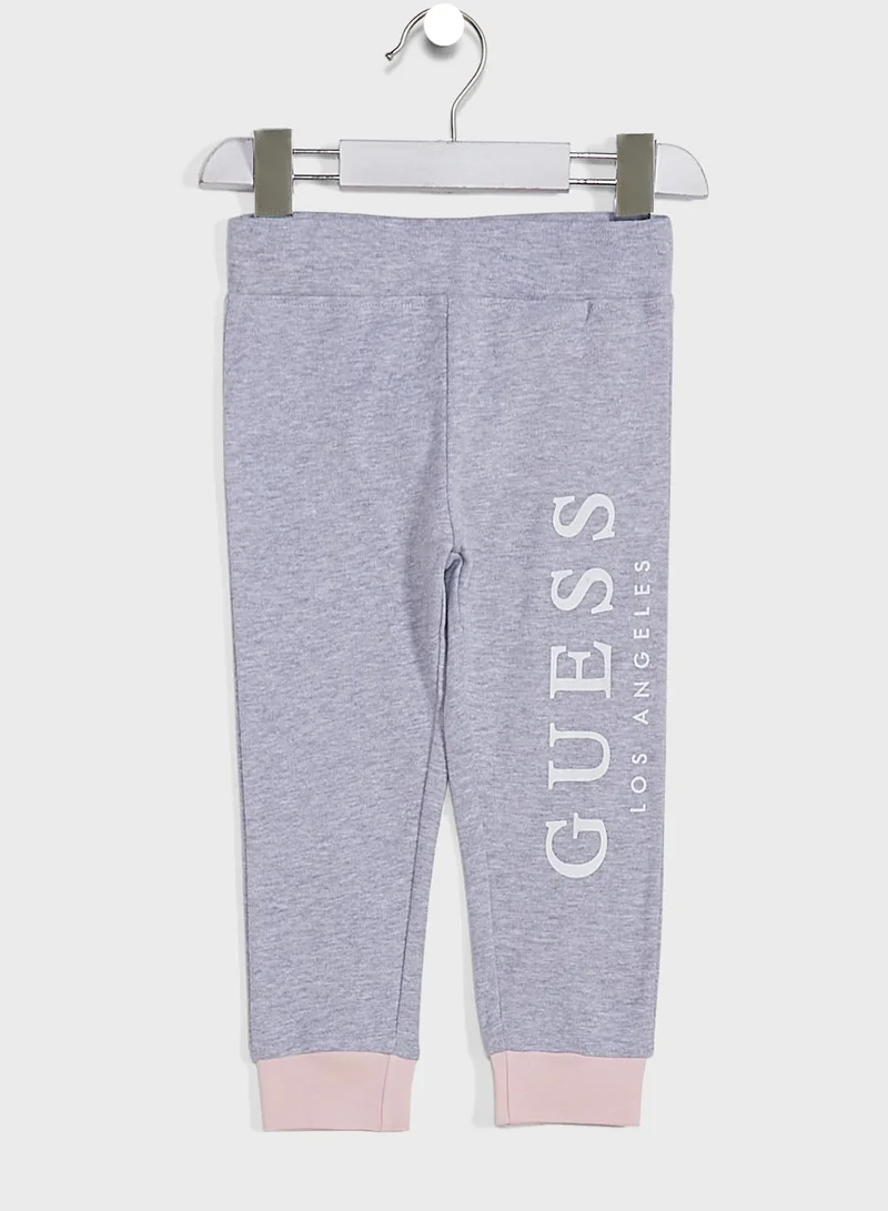 GUESS Kids Logo T-Shirt & Pants Set