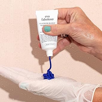 Evo Fabuloso Platinum Blonde Toning Conditioner Conditioner for ColourTreated Hair Helps Maintain Depth Tone Shine Travel Size 30ml 101floz - Image 5