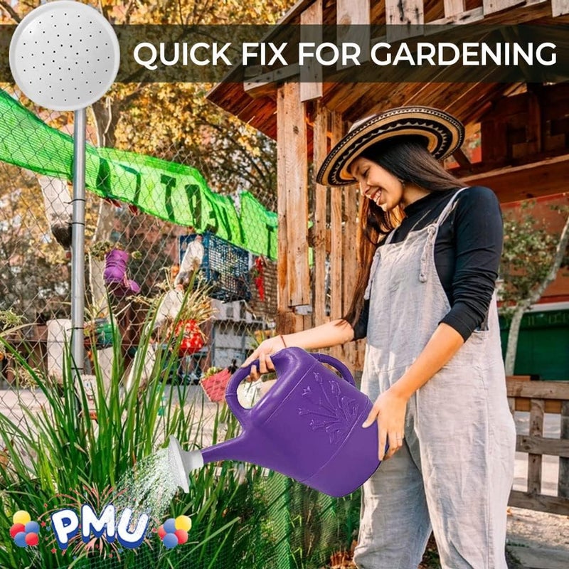 PMU Replacement Sprinkler Head Spray Spout for Brands 2 Gallon Watering Cans, NOT Intended to be a Universal Watering Can Replacement Spout (1/Pkg) Pkg/6 - Image 3