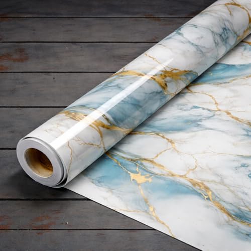 Jig-Tik 60cm x 200cm Kitchen Wallpaper | Oil-Proof & Waterproof Self-Adhesive Wall Sticker | Heat-Resistant Aluminium Backsplash Roll | Anti-Mold Kitchen Wall Covering (Pack of 2) - Image 3