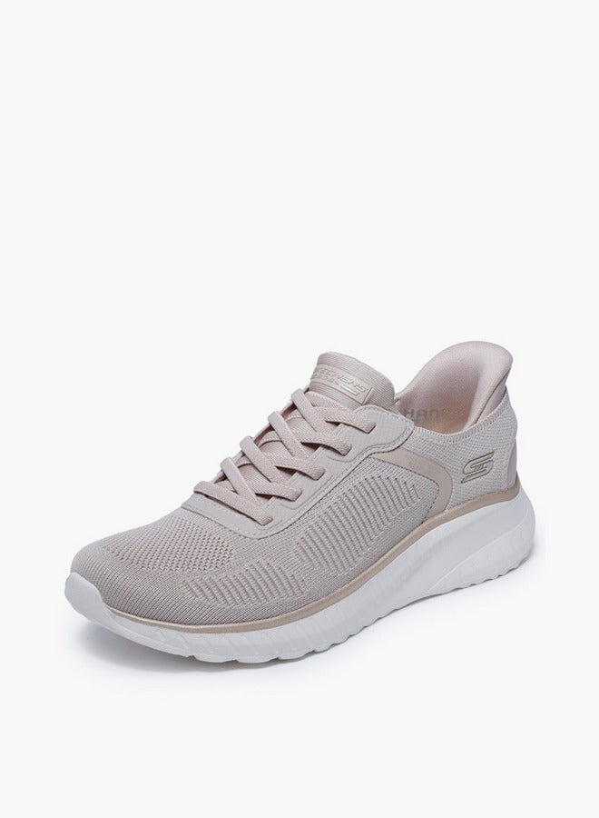 SKECHERS Women Bobs Squad Chaos Slip-On Sports Shoes - Image 5