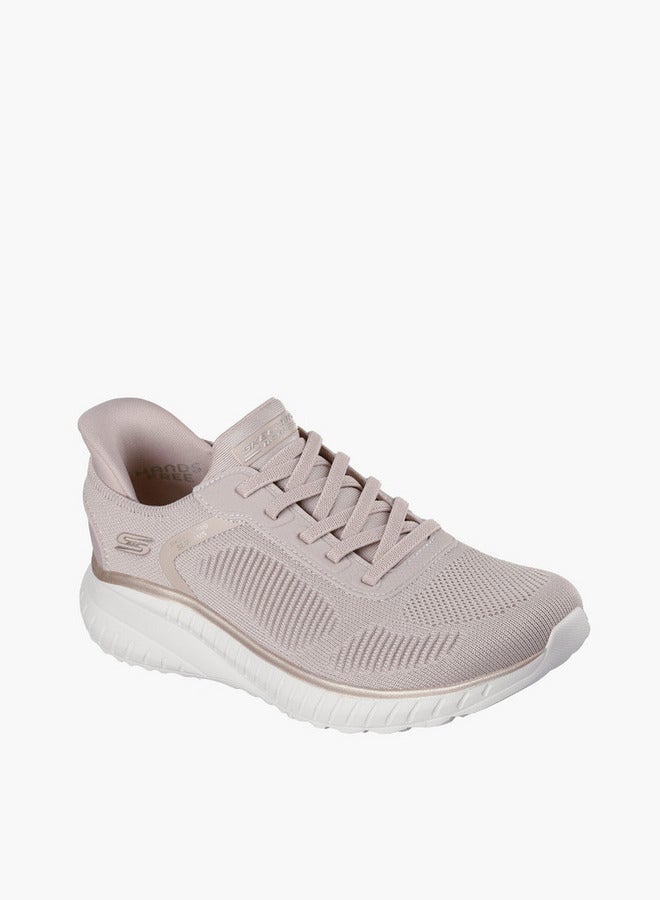 SKECHERS Women Bobs Squad Chaos Slip-On Sports Shoes - Image 2