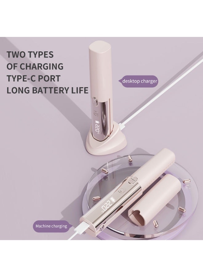 Western Mountains Mini wireless new charging straightener portable hair care without damaging hair styling comb for home use - Image 3