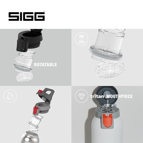 SIGG - Insulated Thermo Flask Hot & Cold ONE Light - With Fruit Filter - Leakproof - BPA-Free 18/8 Stainless Steel 19Oz - Image 4