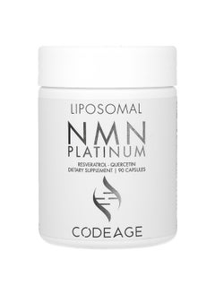 Codeage Codeage, Liposomal NMN Platinum, Resveratrol, Quercetin, 90 Capsules 