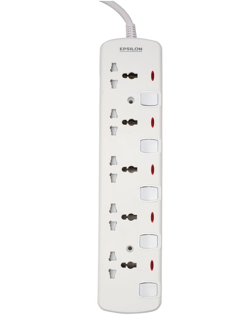 Epsilon - Epsilon 5 Way Extension Socket - ES1103 - Image 1