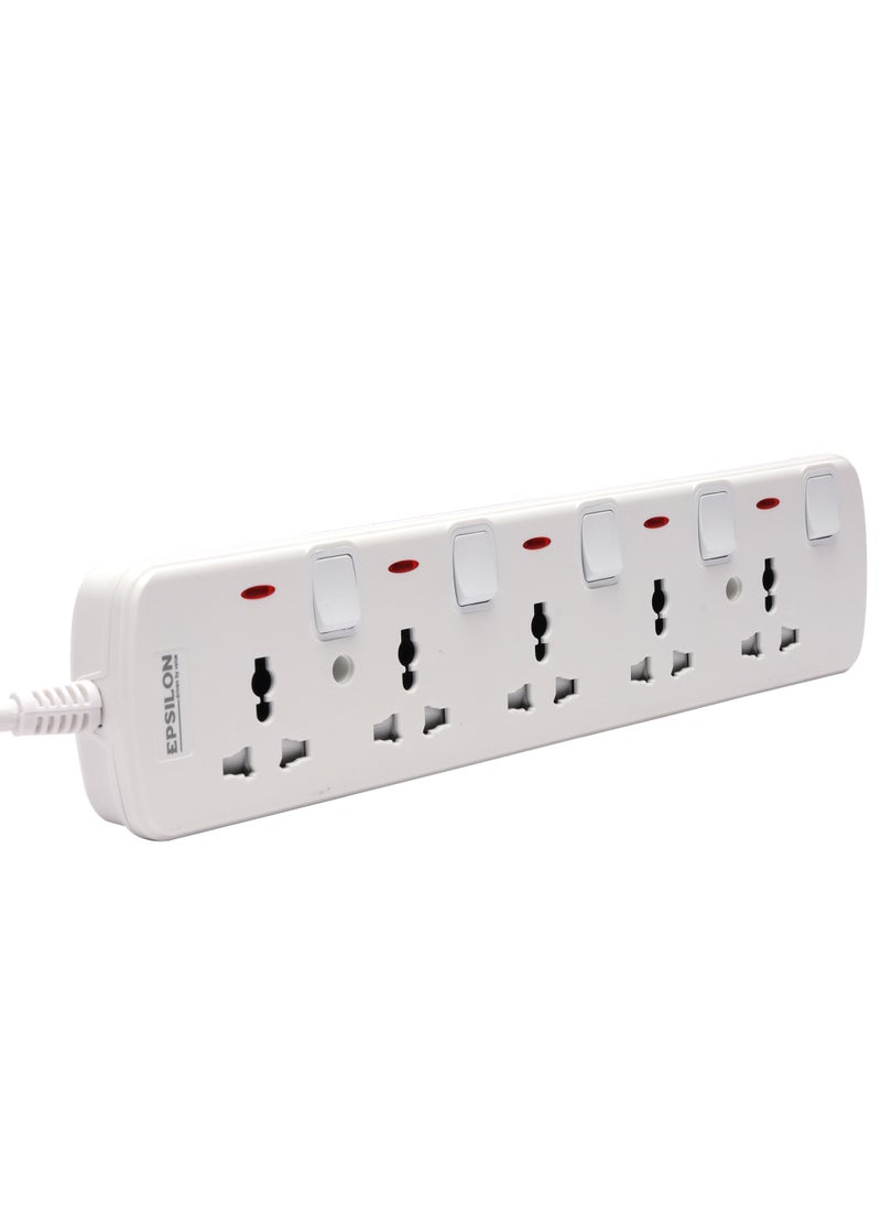 Epsilon - Epsilon 5 Way Extension Socket - ES1103 - Image 1