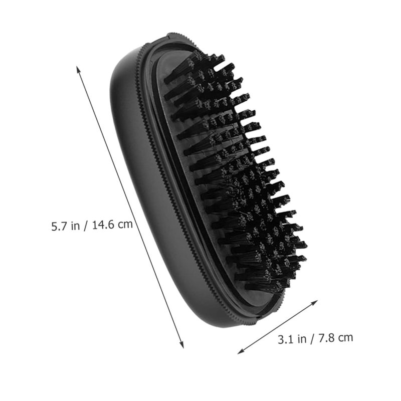 HANABASS Horse Grooming Brush Ergonomic Handle Multi-function Pet Cleaning Tool Cattle and Livestock Lightweight and Easy to Grooming Supplies - Image 3