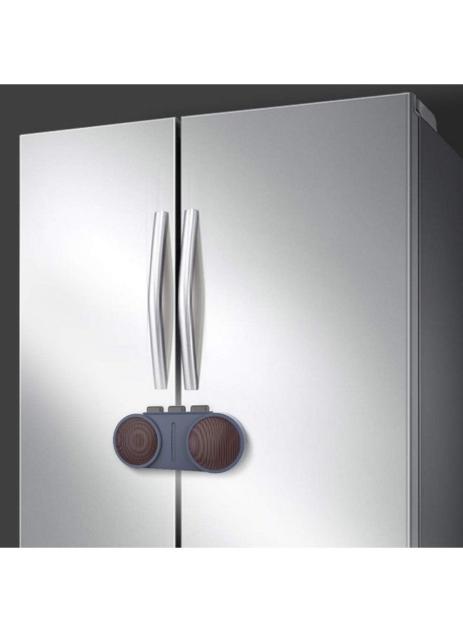 EUDEMON Baby Safety French Fridge Door Lock Freezer Refrigerator Lock Cabinet Cupboard Lock for Childproof & Pet Proofing Easy to Install no Tools Need or Drill (1 Pack,Blue) - Image 1