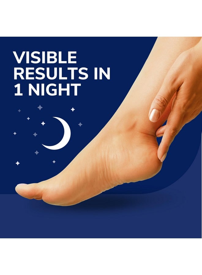 دكتور شولز علاج دكتور شول لتجديد القدم الخشنة والجافة، علاج ليلي فائق، كريم ليلي للقدمين، 3 أونصات، مع الصبار وزيت جوز الهند واليوريا وجوارب للكعب، يرطب القدمين بعمق وينعمهما، تم اختباره من قبل أطباء الجلدية. - Image 5