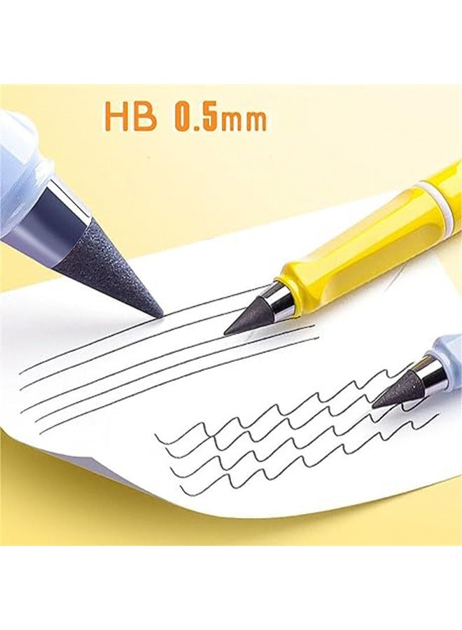 Generic Forever Pencil with Eraser Reusable Inkless Pencil No Sharpen Everlasting Pencil Set Gift for Writing Drawing Home Office School Supplies  - Image 5