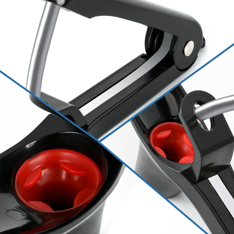 EWPJDK Cherry Pitter Tool Pit Remover Heavy-Duty Stainless Steel Olive Pitter Tool for Making Cherry Jam (Black) - Image 5