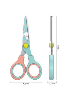 ErichKrause Scissors Junior Decor Curly Sheep, with printing on blades, 13 cm (blister 1 pcs)  - Image 2