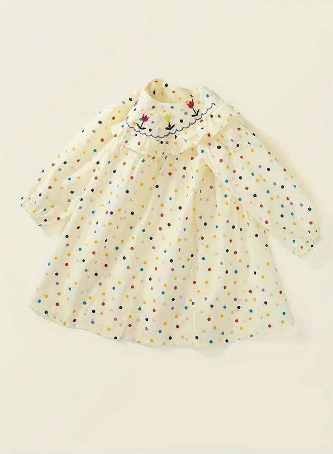 Take Two Take Two Girls Polka Dot Print Cotton Top