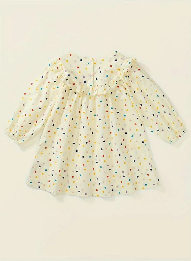Take Two Take Two Girls Polka Dot Print Cotton Top