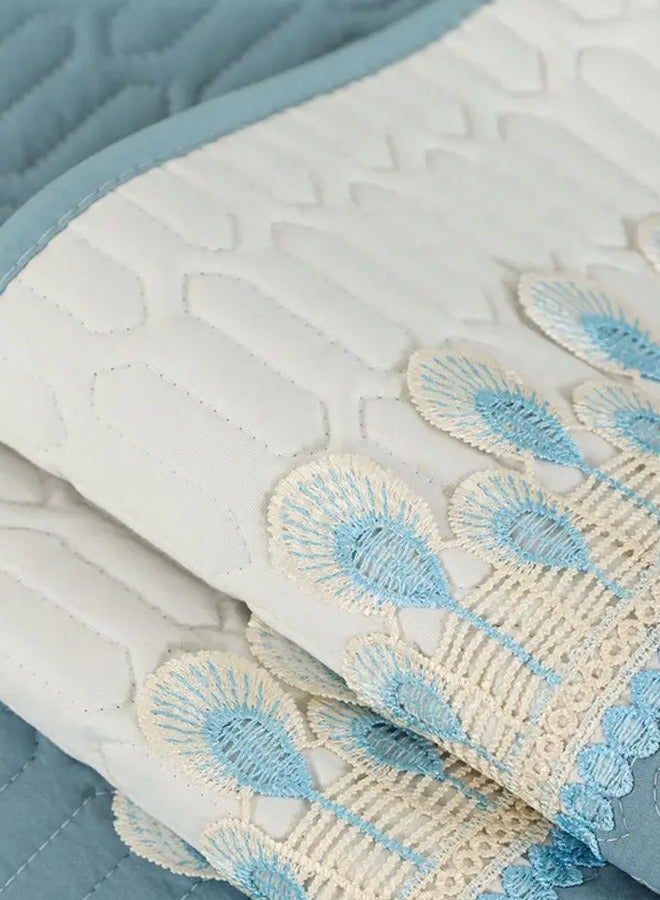 Sofa Cover Sofa Cushion Solid Color Seat Cushion Simple Modern Plush Thickened Non-Slip Solid Wood Sofa Cover Towel Plush Sofa Cushion All-Inclusive Sofa Cover Cover Towel Thickened Non-Slip Simple - Image 4