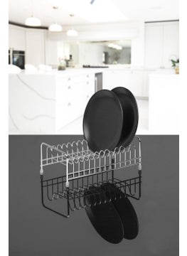 ‎okyanus Home Ocean Home Chrome Midi Plate Rack - Dish Rack  - Image 1