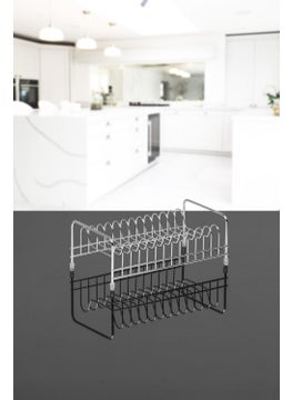 ‎okyanus Home Ocean Home Chrome Midi Plate Rack - Dish Rack  - Image 3