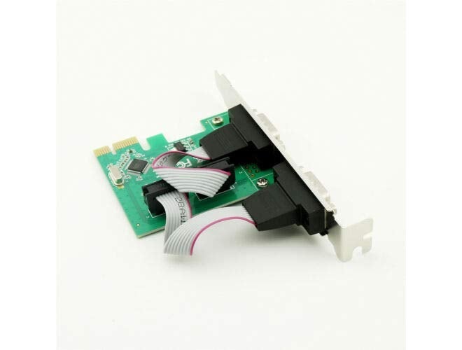 CARE CASE ® 9-pin 2 Serial Ports PCI-e Controller Card PCIE-2S WCH DB9 to 2 Ports RS232, 1x 9-Pin Serial Ports DB9 RS232 PCI-E Card - Image 3