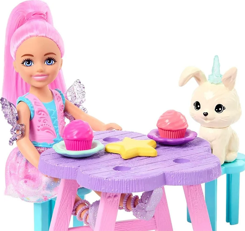 Barbie A Touch Of Magic Chelsea and Pegasus Play Set HNT67