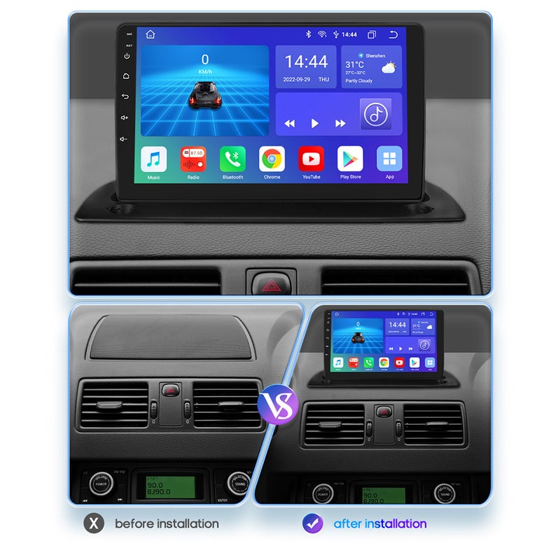 9 Inch Is Suitable For Volvo Xc90 Model Android Large Screen Car Machine Reversing Image Gps Car Navigation All-In-One Machine - Image 3