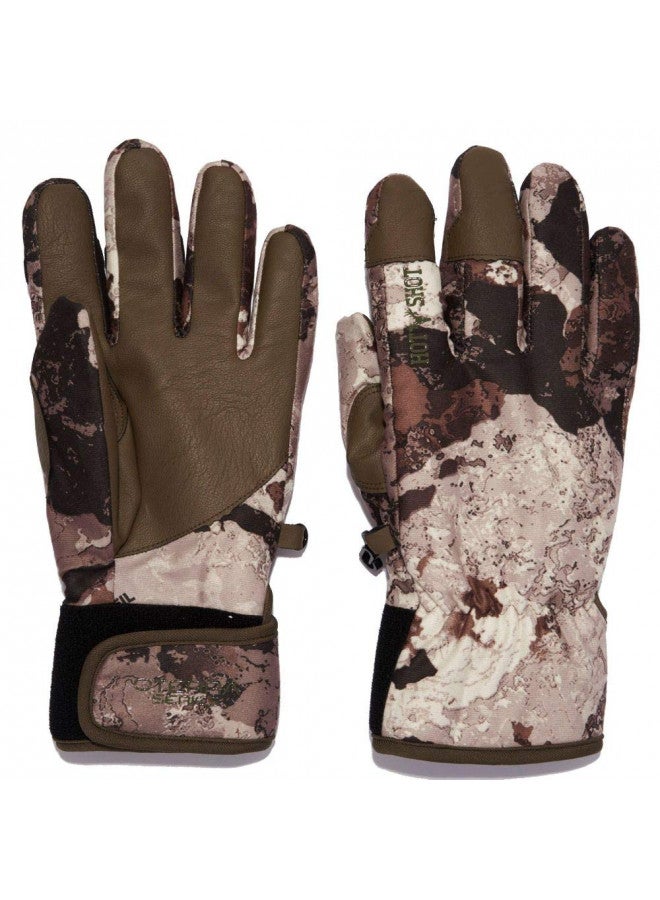 Hot Shot HOT SHOT Mens Camo Predator Gloves Veil-Cervidae Outdoor Hunting Camouflage Gear  - Image 1